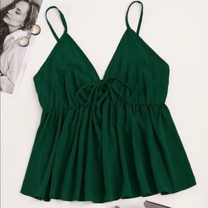 Green Cami Top